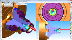 Simulation Drehen mit angetriebenen Werkzeugen